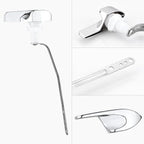 Toilet Handle for Kohler 87115-CP Left Trip Lever Service Kit, Toilet Handle Replacement Kit Side Mount, Toilet Tank Lever, 1-Pack Polished Chrome