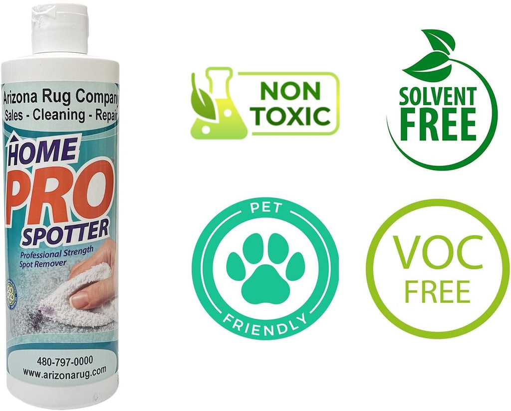 Spot and Stain Remover for Carpets, Rugs, Clothes, Upholstery&Mattress - Home Pro Spotter, 12 FL OZ