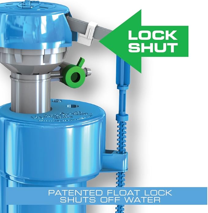 Danco HYR451T HyrdroRight Universal Water-Saving Toilet Repair Kit with Dual Flush Valve, Lever Handle, White, HYR451T