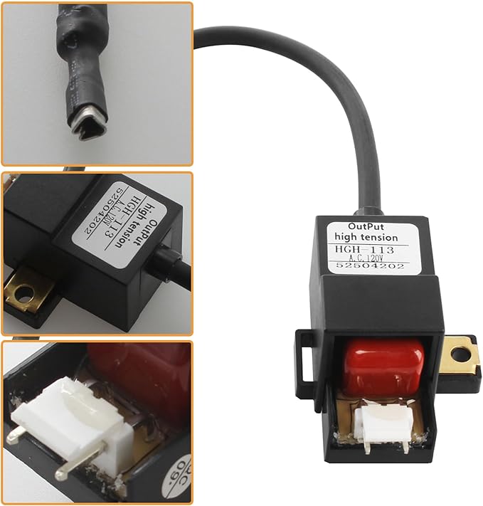 Rheem Tankless Water Heater Parts RTG20235C 120v Tankless Gas Water Heater Ignitor Coil Fits for Richmond Ignitor Coil and Ruud Replacement