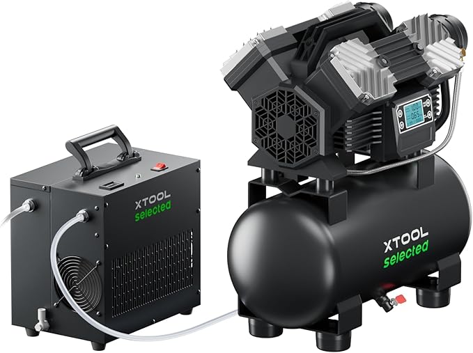 xTool Selected Air Compressor & Air Dryer Only Compatible with MetalFab