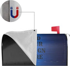 Personalized Magnetic Mailbox Covers Custom Picture/Photo/Text Street Magnetic Mailbox Covers for Garden Yard Home Decor Outdoor