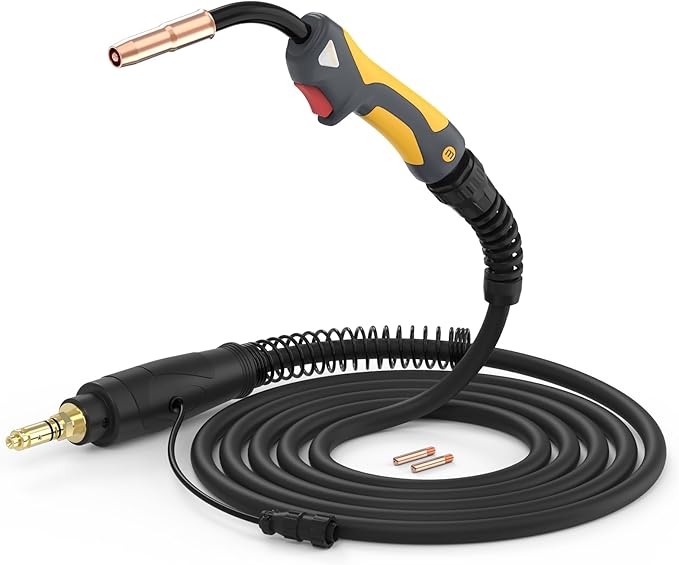 TOOLIOM MIG Welding Gun Torch Stinger Replacement for Lincoln Magnum 250L K533-7, MIG Gun 250Amp 15FT Cable