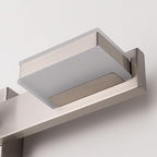 mirrea 20" Brushed Nickel Vanity Lights for Bathroom 3 Light Vanity Lighting Fixtures for Mirror 3 CCT Adjustable LED Vanity Light