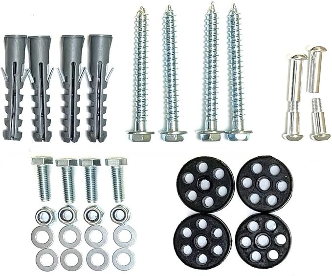 Appli Parts Soporte para montaje en pared de Unidad Condensadora Externa de Mini Split hasta 150kg modelo APAB-2160 incluye kit de fijacion, pernos y gomas