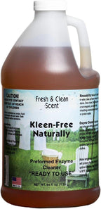 Naturally Preformed Enzyme Cleaner, Enzyme Solution, Multi-Purpose Cleaner, Laundry Additive and More - Ready-To-Use - Fresh and Clean Scent - 64oz