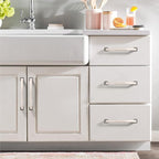 5 Inch 10 Pack Brushed Satin Nickel Cabinet Pulls Kitchen Cabinet Handles Kitchen Cabinet Hardware Kitchen Handles for Cabinets Cupboard Handles