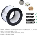 17810 Filter Compatible with Craftsman 4 Gallon Vacuum Filter,9-17810 Wet Dry Vacuum Filter Compatible with Craftsman 4 Gallon Replacement Filter (4 pack)