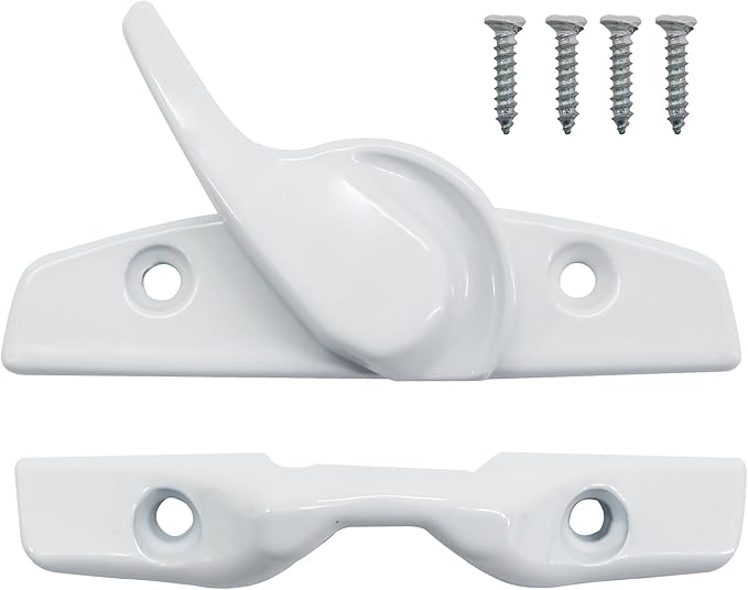 Zinc Sash Lock and Keeper fit for Andersen Sash Lock & Keeper 1968 to Present (White)