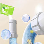 Powerful Pipeline Dredging Powder, 80g Powerful Sink And Drain Cleaner Powder, Drain Clog Remover Agent, Powerful Pipe Unclogger, Multi-Purpose Pipe Cleaner For Kitchen Bathroom Toilet (2PC)