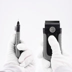 Gomake Locking Razor Blade Scraper with Safety Cap, Glass Cooktop Scraper with 10PCS Black Carbon Steel Blades for Glass Clean, Paint and Old Label,Decal Sticker Remover, Stove Top Scraper Tool