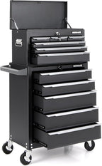 IRONMAX 11-Drawer Tool Chest with Wheels, 2-in-1 Detachable Tool Storage Organizer Tool Cabinet with Locking System & Liner, Metal Rolling Toolbox for Warehouse, Garage, Workshop, Household