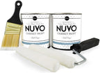 Nuvo Tidal Haze Cabinet Makeover Kit - Easy DIY 7-Piece Set, Dusty Pale Blue, Long-Lasting Finish