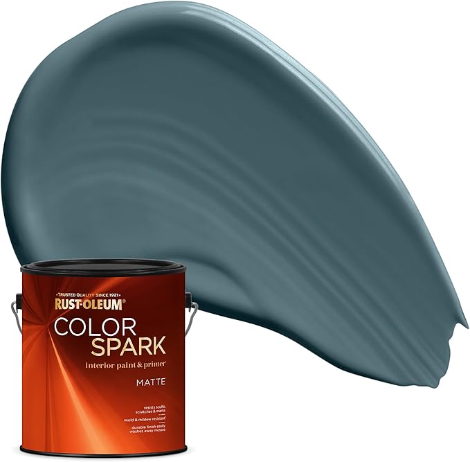 Rust-Oleum Color Spark Interior Paint and Primer in One, Matte, Joshua Tree, 1 Gallon