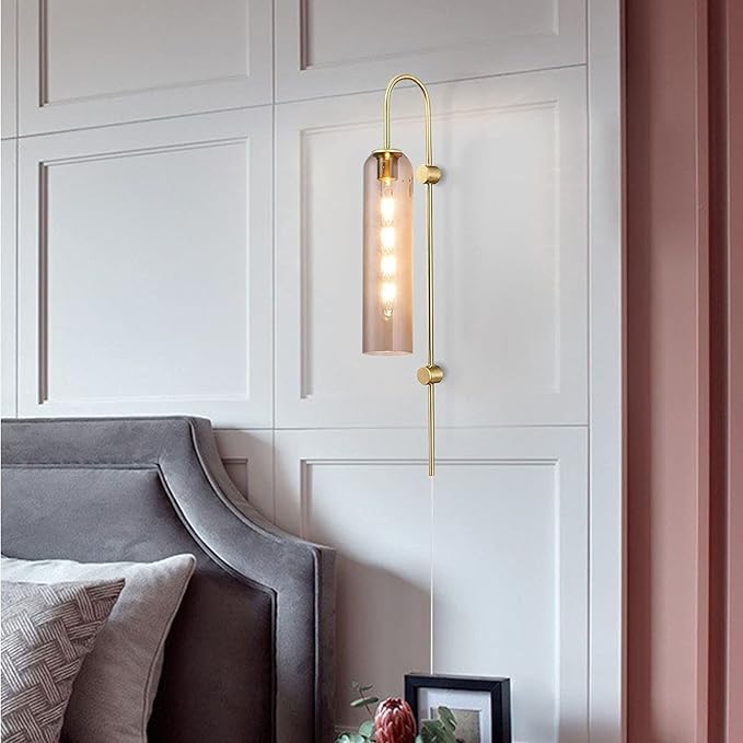 Dimmable 8W T10 LED Bulbs Warm White 2700K E26 8.9inch Long Tubular Light Bulb 75 Watt Vintage Edison LED Filament Bulb 800lm E26 Base Tube Bulb,Pack of 4