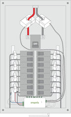 Emporia Vue 3 Home Energy Monitor - Smart Home Automation Module and Real Time Electricity Usage Monitor, Power Consumption Meter, Solar and Net Metering for UL Certified Safe Energy Monitoring