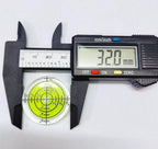 6Pcs Circular Bubble Spirit Levels 32x7mm Degree Mark Round Level Bubble Leveling Tool Measuring Layout Tools