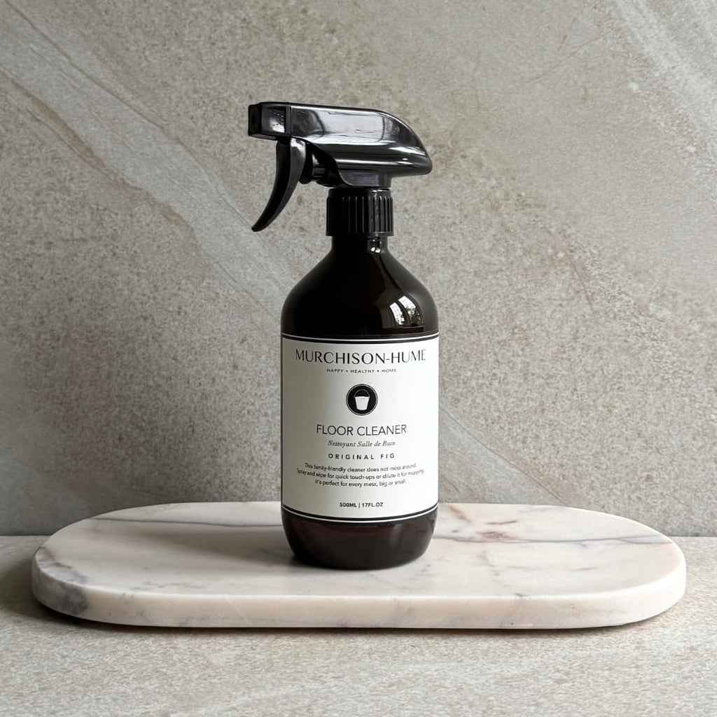 Murchison-Hume Natural Floor Cleaner Spray – Pet-Friendly, Non-Toxic, Plant-Based Formula for Hardwood, Tile & Laminate – Streak-Free Shine, Fresh Scent – 17oz Bottle-Australian White Grapefruit