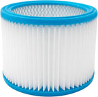 HEPA Replacement Cartridge Filter with Reinforced Metal Mesh Core, Compatible with Nilfisk ALTO Aero 21 26 31 Wet Dry Vacuums