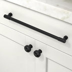 10 Pack Matte Black Cabinet Pulls 10 Inch(254mm) Kitchen Cabinet Handles Cabinet Hardware for Drawer Pulls
