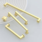 10 Pack 7.5"(192mm) Brushed Gold Cabinet Pulls Kitchen Cabinet Handles Gold Drawer Pulls Cupboard Hardware for Cabinets