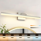 Brushed Nickel Vanity Light for Bathroom - 5CCT Dimmable, Adjustable Angle, 23.62-inch Long 16W LED Bar Light Fixture Over Mirror - Modern Wall Lighting