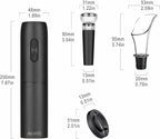 AIKARO - Electric Wine Bottle Opener Automatic Corkscrew, Rechargeable (Set A)