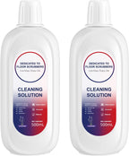 Compatible with Tineco Cleaning Solution Lavender Scent Floor Cleaning Solution, Suitable for All Robot Vacuum Cleaners and Wireless Wet Dry Dual-Use Vacuum Cleaners (2 Bottle, Lavender)