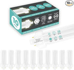 GoodBulb 26 Watt CFL Light Bulbs 4 Pin GX24Q-3 Base 4100K Cool White 26W High Output 1800 Lumens Triple Tube Compact Fluorescent Light Bulbs Plug-in 10 Pack