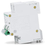 12V-110V DC Miniature Circuit Breaker, 80 Amp 2 Pole Battery Breaker Protector for Solar PV System and RV, Thermal Magnetic Trip, DIN Rail Mount, High Current DC Disconnect Switch MCB 2P B80