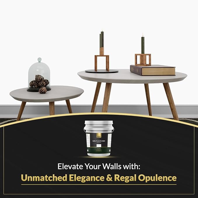 EVOLVE Signature Paint & Primer: Luxury Paint & Primer for Indoor & Outdoor Surfaces, Minimal Odor, Satin Sheen (Fog Gray, 5 Gallon)