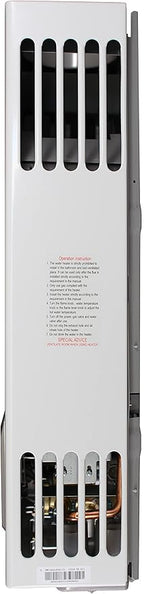 EZ 202 LPG Portable Tankless Water Heater - Propane Gas - 4 GPM - Small - Battery Powered Ignition - Digital Display - Camping - RV - Hunting