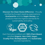 All-Purpose Cleaner – EcoGarantie Certified, 100% Plant-Based Formula, Made with Organic Ingredients, Scented with Organic Orange Essential Oil – 33.8 fl oz (1 L), Pack of 2