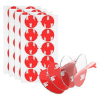 3M Double Sided Adhesive Dots Heavy Duty VHB 1" Diameter 0.02in Thick 40 PCS Clear 4905 Round Sticky Mounting Strong Adhesive Waterproof Foam Tape for Home Office Car Deco