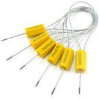 1000 pcs Anti-Theft Security Cable Ties Numbered Steel Wire Security Tags Pull-Tite Metal Cable Truck Seals Self-Locking Padlock Safety Shipping Strap for Truck Trailer Doors(Yellow)