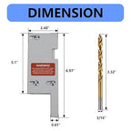 Generator Interlock Kit Compatible with General Electric Vertical Main 150 or 200 Amp Panels, 2 1/2 to 3 1/2 Inches Spacing Between Main and Branch Breaker (GE-200VL)