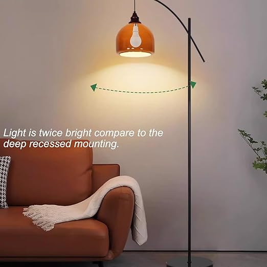 Light Socket Extender,E26 to E26 Medium Screw Bulb Socket Extension Adapter,Recessed Socket 1.2" Extensions,Light Cans Socket Extender Adapter