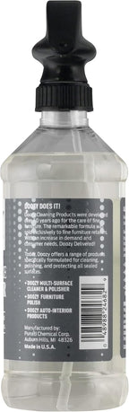 Doozy All Surface Pre-Cleaner - Pre Treatment to Easily Remove Built Up Grease, Grime, Dirt, Wax & Oil on Furniture, Wood, Glass, Plastic, Metal, Ceramic & Household Surfaces - 16 Ounce