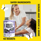 Molly's Suds Sink and All Purpose SCRUB | Gently Removes Stains, Scrubs Away Grease & Gime, Buffs out Scratches | Plant and Mineral Based | 2 Pack, Lavender Scent