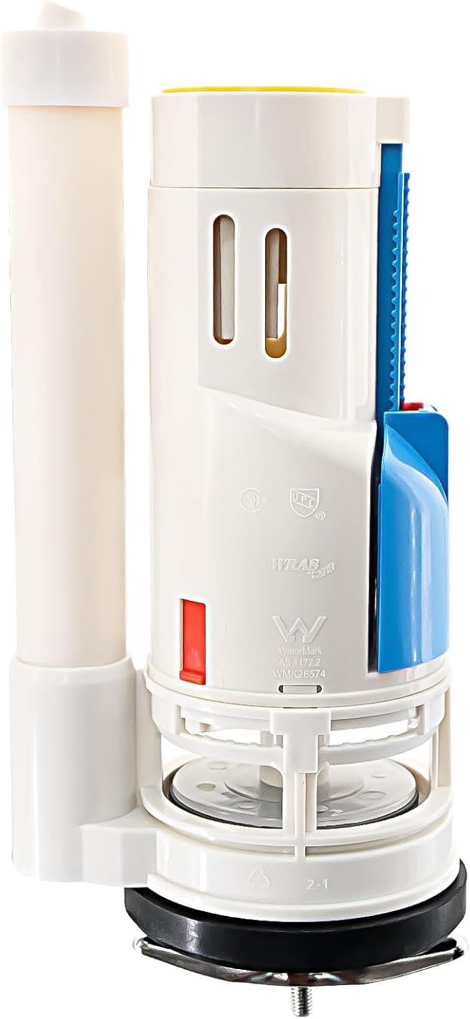 Toilet Flush Valve Replacement Parts Compatible with TOTO THU338N, One-Piece Dual Flush WC Repair Parts, 2 Inches (8 Inches Height)