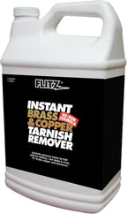 Flitz Instant Brass and Copper Tarnish Remover - 1 Gallon Bottle of USA-Made Organic Rust Remover Spray (No-Rub) - Removes Stains & Oxidation from Glass & Aluminum - Brass Cleaners That Work (3 Pack)