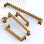 10 Pack 3"(76mm) Vintage Antique Brass Cabinet Pulls Kitchen Cabinet Handles Drawer Pulls Cupboard Hardware for Cabinets CK0078