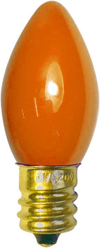 Brite Star 4Ct C7 Replacement Bulbs, Orange