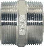 1/8" ~3" NPT Male Threaded Hex Nipple,Stainless Steel 304 Quick Coupler Pipe Fitting (2.5")