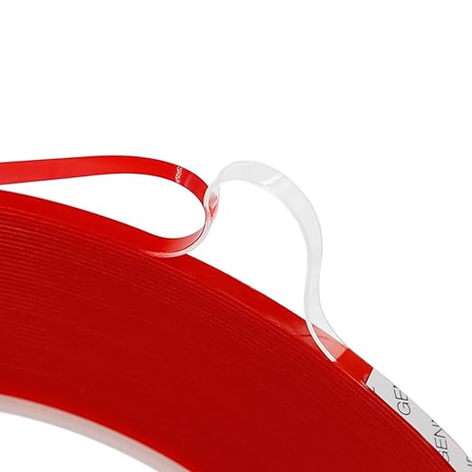 Double Sided Clear Strong Adhesive Tape, 2mm x 15M x 0.5mm Thickness Acrylic Adhesive, Transparent Tape for Mobilephone Laptop Screen LCD Repair Wood Glass Plastic Mounting DIY