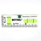 BETHEL Small Level Mini Bubble 90°/180°SpiritLevel,Magnetic 2.95 Inch Shatterproof Cross Check Pocket Level Picture HangingLevels Tools for Machinist,Construction & Household