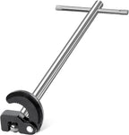 HAUTMEC PL0024 10" Basin Wrench Sink Faucet Wrench for Tight Spaces with Adjustable 3/8'' to 1-1/4''
