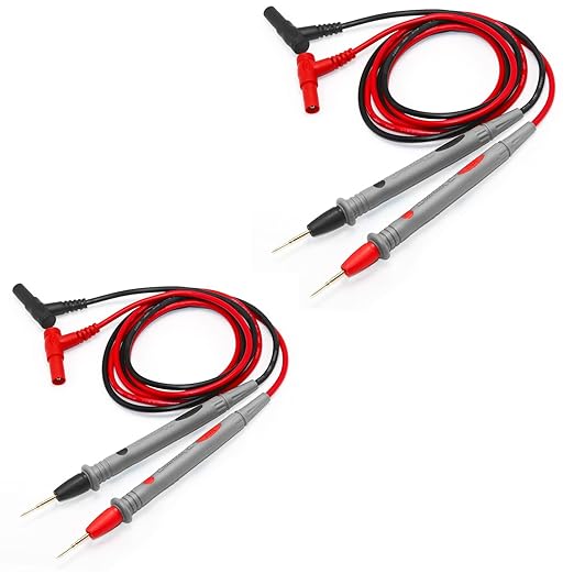 1000V 20A Multimeter Leads, Multimeter Probes, Volt Meter Leads, Test Lead Kit （2 Pack） (2)