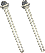 2 Pack 265-48642-00 Water Heating Element Fit for Bradford White Water Heaters, Replace 415-48642-00 4154864200 Heating Element Heater Parts, Screw-in Type，208V 3500W 240V 4500W