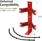 SPARKWHIZ Fire Extinguisher Mount Bracket, for 2.75"-4.5" Diameter Extinguishers, Ideal for Home, Truck, RV, Vehicle, Boat, Marine & Commercial Use, 4 Pack